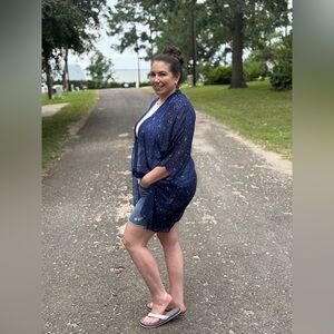 Twinkle, Twinkle Little Star Kimono in Plus